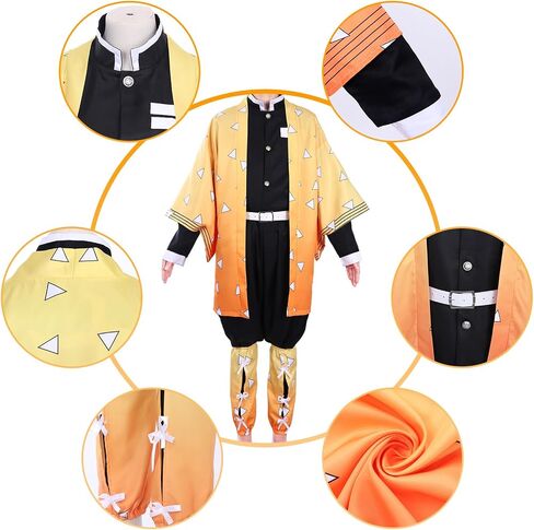 Kimono Cosplay Costume Set, Halloween Japanese Anime Cosplay Outfit in Saudi Arabia