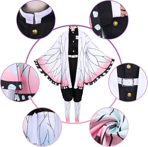 Kimono Cosplay Costume Set, Halloween Japanese Anime Cosplay Outfit in Saudi Arabia