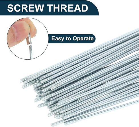 Bicycle Spokes Bike Wheel Spokes Silver Tone Nipple 1 Set 14G 265mm Length Carbon Steel Galvanized in Kuwait