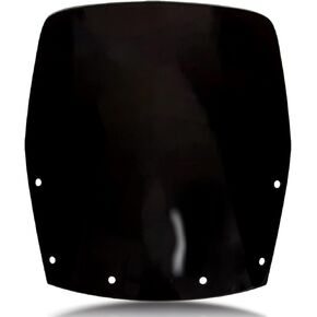 PSLER Black Windshield Windscreen for Ninja ZX250R 1988-2007