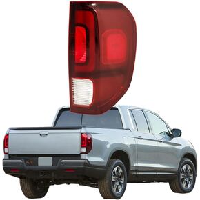 WFLNHB Passenger Side Tail Light Replacement for Honda Ridgeline 2017-2023 Rear Brake Lamp 33500-T6Z-A03 HO2801195