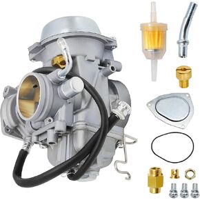 3131453 Carburetor Replacement for Polaris Sportsman 500 4x4 HO 2001-2013 Scrambler 500 4X4 1997-2009, 3131557 3131567 3131568 3131707 Carburetor (Carburetor with Fuel filter)