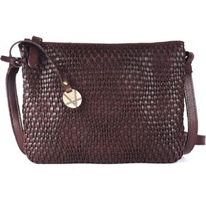 Genuine Leather Crossbody Sling Bags for Women, Bags for Women Trendy Casual Office Bag with Adjustable Strap