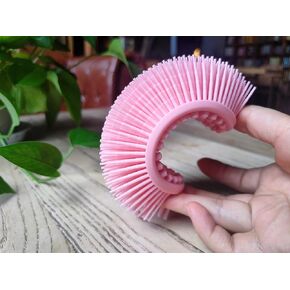 Premium Sensory Brush for Kids or Autism,Soft Silicone Body Scrubber,2 in 1 Sensory Room Occupational Therapy Sensory Brushes,Silicone Loofah,Pet Shower Brush Bath Brush Shampoo Brush(Whale-Yellow)