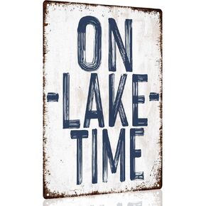 لافتة No Wake Zone، لوحة معدنية عتيقة مقاس 8 × 12 بوصة، ديكور حائط داخلي خارجي، سهلة التركيب، متينة