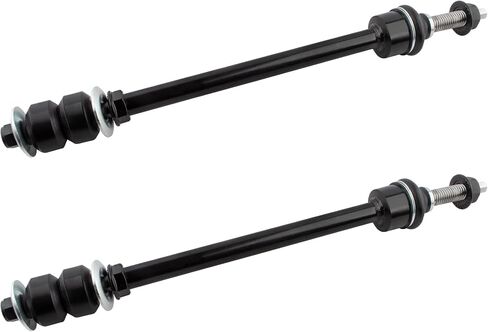 4Pc Suspension Kit Front Outer Tie Rod End + Stabilizer Sway Bar End Links Set Left Driver & Right Passenger Side Fit For Dodge Ram 1500 2002 2003 2004 2005 4WD Replace# K7422 ES3538 in Saudi Arabia