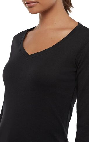 Three Dots Women's 3/4 Sleeve Top in Kuwait
