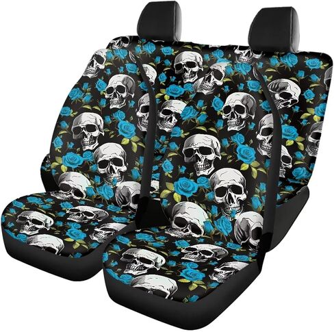 Horse Aztec Tribal Print Car Seat Cover Cushion Protector Covers, Breathable Automotive Seat Protector for Women Men, Universal Car Seat Cover Full Set Fits for Truck Van SUV Sedan Vehicle in Saudi Arabia