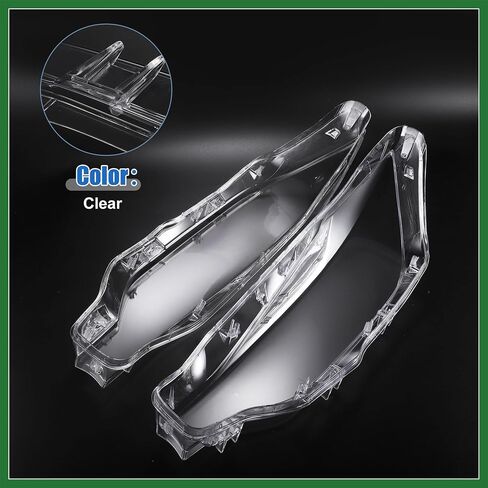 Motoforti Front Left Right Side Headlight Cover Headlamp Clear Lens Shell Cover Fit for BMW 3 Series F30 Sedan 2016-2018 No.63117419630 - Pack of 2 Long-lasting in Saudi Arabia