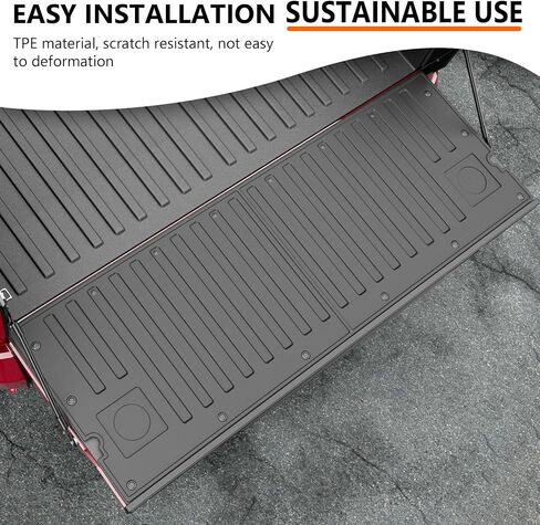 Xipoo TPE Tailgate Mat Cargo Mat Compatible with 2022-2024 Toyota Tundra Tailgate Liner Cargo Liner Replacement for 2022-2024 Toyota Tundra Accessories(Tailgate Mat) in Saudi Arabia
