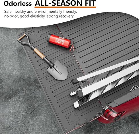 Xipoo TPE Tailgate Mat Cargo Mat Compatible with 2022-2024 Toyota Tundra Tailgate Liner Cargo Liner Replacement for 2022-2024 Toyota Tundra Accessories(Tailgate Mat) in Saudi Arabia