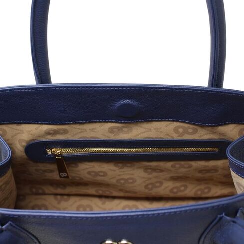 Sarah Grey Genuine Leather Tote Bag in Saudi Arabia
