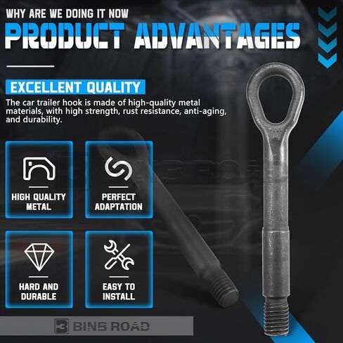 Tow Hook Tow Eye 2213150061 Compatible with Mercedes Benz C300 E350 ML350 GLK350 S350 SL63，Sliver in Kuwait