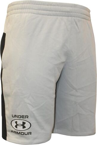 Under Armour Men's UA Rival Terry Shorts 1370651 (Large, Mod Gray/Black-011) in Saudi Arabia