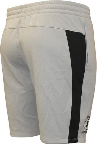 Under Armour Men's UA Rival Terry Shorts 1370651 (Large, Mod Gray/Black-011) in Saudi Arabia