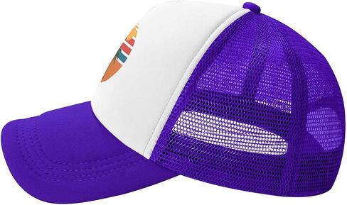 Tropical Palm Tree Hat Mesh Cap for Men Women, Adjustable Trucker Hat Baseball Cap in Saudi Arabia