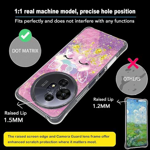jioeuinly Pinwheel Slim 5 Kids Smartphone Case Compatible with Blu G91s Phone Case Cover [with Tempered Glass Screen Protector][Hard PC + Soft Silicone][Gold Glitter+Luminous] JSF-DJS in Kuwait