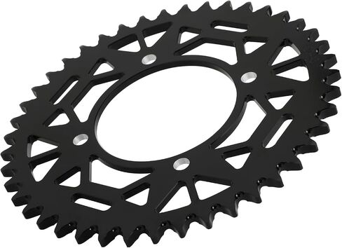 Motorcycle 420 43T Rear Chain Sprocket 76mm CNC for CRF XR SSR Apollo RFZ TaoTao 50 70 90 110 125 140 150 160 170 Chinese Pit Dirt Bike Black in Saudi Arabia