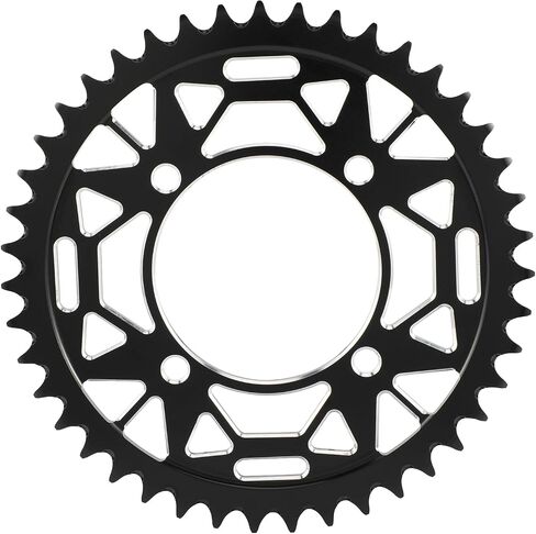 Motorcycle 420 43T Rear Chain Sprocket 76mm CNC for CRF XR SSR Apollo RFZ TaoTao 50 70 90 110 125 140 150 160 170 Chinese Pit Dirt Bike Black in Saudi Arabia