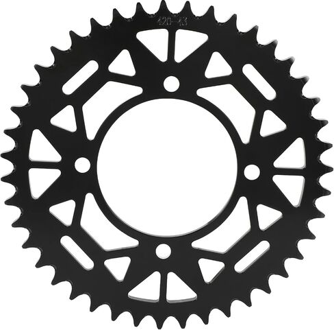 Motorcycle 420 43T Rear Chain Sprocket 76mm CNC for CRF XR SSR Apollo RFZ TaoTao 50 70 90 110 125 140 150 160 170 Chinese Pit Dirt Bike Black in Saudi Arabia