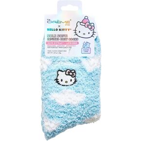 The Crème Shop x Pusheen Sole Soft! Infuzed Cozy Socks, Infused With Soothing Lavender Extract and Relaxing Lavender Essence, Woman's Size 5-11 - Cloud Love
