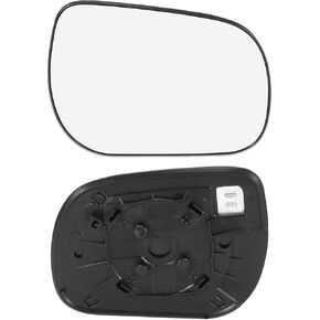 TOP-VIGOR 1-Pack سائق مرآة ساخنة من الزجاج متوافق مع 2006 2007 2008 2009 2010 2011 Toyota RAV4، مرآة ساخنة يسارية مع لوحة داعمة، استبدل 8796142790