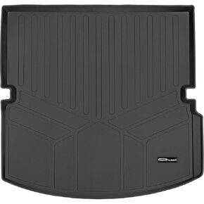 SMARTLINER All Weather Custom Fit Cargo Trunk Liner Floor Mat Behind 2nd Row Seat Black for 2014-2020 Acura MDX