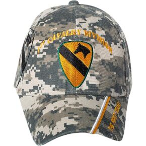 Artisan Owl Officially Licensed 1st Cavalry Division Embroidered Camo Baseball Cap