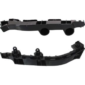 DAT AUTO PARTS Front Left Driver & Right Passenger Side Pair Bumper Cover Bracket Set Of 2 Replacement For 2011-2014 Chrysler 200 Black Textured Plastic CH1043101 CH1042101 68081882AD 68081883AD