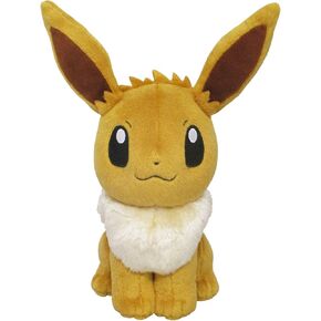 Sanei PP125 Pokemon All Star Collection Sylveon Plush, Brown/a in Kuwait