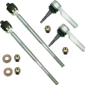 suspension dudes 4PC Inner/Outer Tie Rod Ends FITS 2010-2017 Chevrolet Equinox GMC Terrain