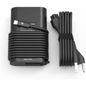 65W 45W USB-C Laptop Charger for Dell Latitude 7275 7370 7420 5520 7390 5420 5290 7400 7410 7320 5410 5320 5530 Dell XPS 13 9350 9365 9370 XPS 15 Dell Inspiron Dell 2-in-1 Type C Laptop Charger