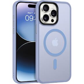 BENTOBEN for iPhone 15 Pro Max Case, iPhone 15 Pro Max Magnetic Case [Compatible with MagSafe], Translucent Matte Slim Shockproof Women Men Protective Case Cover for iPhone 15 Pro Max 6.7", Wine Red