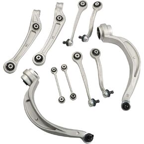 labwork 10pc Front Control Arm Ball Joint Suspension Kit Replacement for A4 A5 RS5 S4 S5 Q5 2012-2015