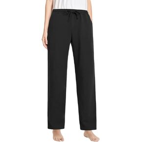 Latuza Women's Tall Lounge Pants 33" Inseam Cotton Pajama Pants with Pockets