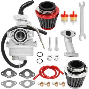 PZ20 Carburetor Replacement For Roketa Sunl Taotao Coolster Apollo 50cc 70cc 90cc 110cc 125cc Chinese ATV 4 Wheeler Moped Quad Dirt Pit Bike Go Kart