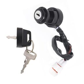 marddpair Ignition Key Switch 1996-2001 Replacement for Yamaha Warrior 350 YFM350X 4BD-82510-11-00