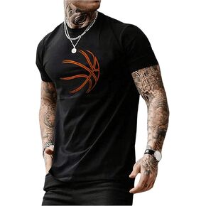 SOLY HUX Men's Short Sleeve Graphic T-Shirt Crewneck Print Casual Streetwear Tee Tops