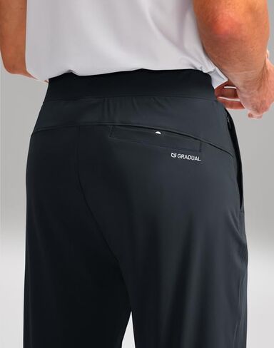 بنطال رياضي رجالي طويل القامة G تدريجي 30 بوصة/32 بوصة/34 بوصة مع جيوب بسحاب سروال تمرين جولف قابل للتمدد للرجال رياضي كاجوال in Kuwait