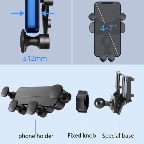 Car Phone Holder Mount for 2019 2020 2021 2022 2023 2024 Lexus ES 350 300h 250 Auto Accessories car Interior Decoration Mobile Cell Smartphone Bracket in Saudi Arabia