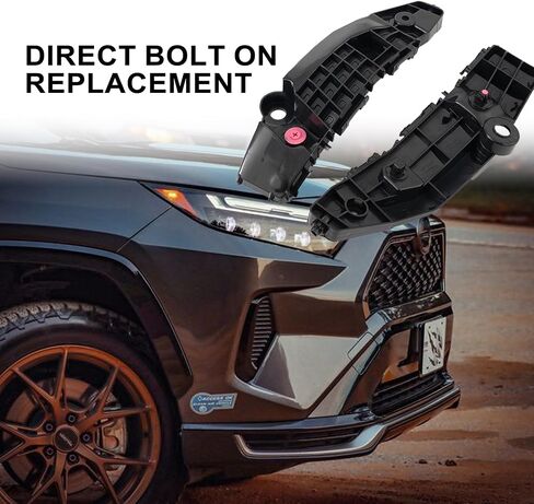 Shelita Front Bumper Cover Bumper Bracket Retainer Set for RAV4 2016-2018 52536-0R060 52535-0R080 1 Pair Right and Left Side in Saudi Arabia