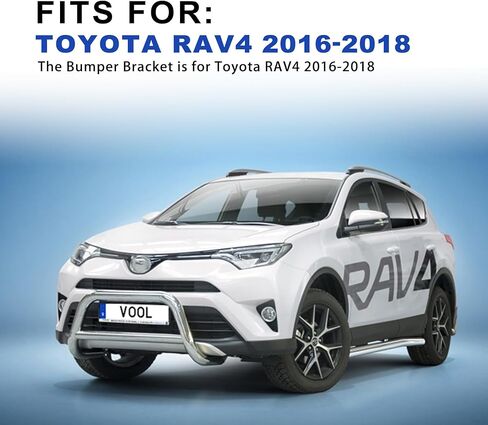 Shelita غطاء المصد الأمامي الوفير قوس التجنيب مجموعة ل RAV4 2016-2018 52536-0R060 52535-0R080 1 زوج الجانب الأيمن والأيسر in Kuwait