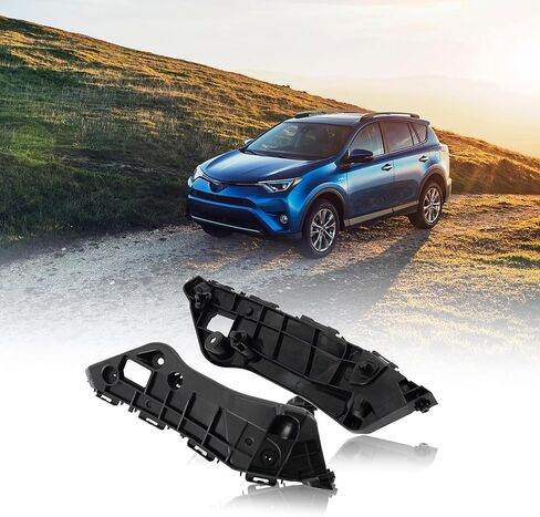 Shelita غطاء المصد الأمامي الوفير قوس التجنيب مجموعة ل RAV4 2016-2018 52536-0R060 52535-0R080 1 زوج الجانب الأيمن والأيسر in Kuwait