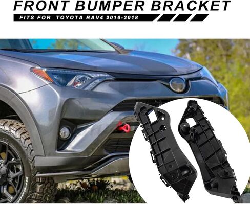 Shelita غطاء المصد الأمامي الوفير قوس التجنيب مجموعة ل RAV4 2016-2018 52536-0R060 52535-0R080 1 زوج الجانب الأيمن والأيسر in Kuwait