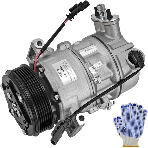 ضاغط التيار المتردد مع القابض متوافق مع تشيفي كروز 1.8L 2012 2013 2014 2015 1.8 L4 استبدال 157272 158272 5512821 13424410 13413335 13250604 in Kuwait