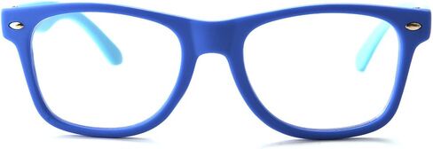 Kids Blue Light Blocking Glasses Rectangle Digital Boys Girl Age for 5-12 in Kuwait