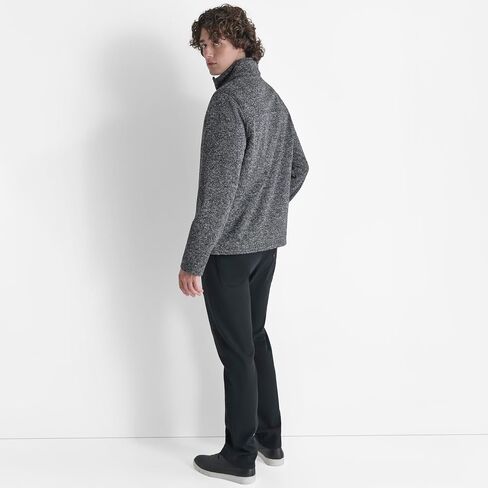 DKNY Men's Water Resistant Soft Sweater Fleece Jacket in Saudi Arabia