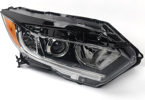 Huray Right Headlight Assembly for Honda HRV 2019 2020 2021 2022 [Halogen Type] [LED DRL] OE Head Lamp Replacement Passenger Side in Saudi Arabia