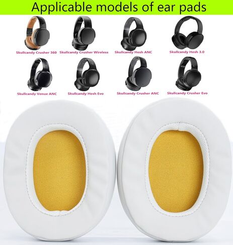 Replacement Ear pad Compatible with Skullcandy Crusher Wireless/Crusher360/Hesh3/Hesh ANC/Hesh Evo/Venue ANC/Crusher Evo/Crusher ANC Headset Ear pad (Gray) in Saudi Arabia