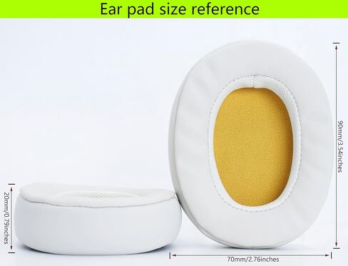 Replacement Ear pad Compatible with Skullcandy Crusher Wireless/Crusher360/Hesh3/Hesh ANC/Hesh Evo/Venue ANC/Crusher Evo/Crusher ANC Headset Ear pad (Gray) in Saudi Arabia